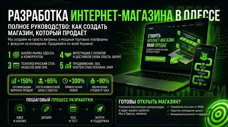 Разработка интернет-магазина в Одессе под ключ | Цены 2026 | Loginov-IT, разработка интернет-магазина Одесса, создание интернет-магазина Одесса, интернет-магазин под ключ Украина, WooCommerce Одесса, OpenCart разработка Одесса, заказать интернет-магазин Одесса,
